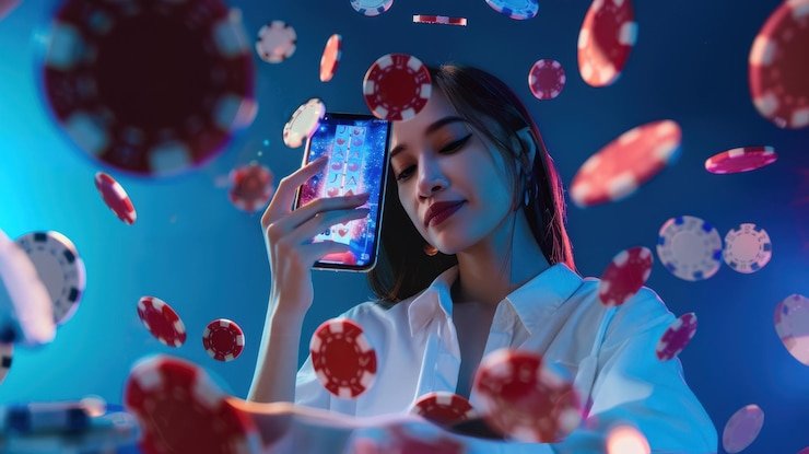 Pengguna ponsel menjaga privasi saat browsing
